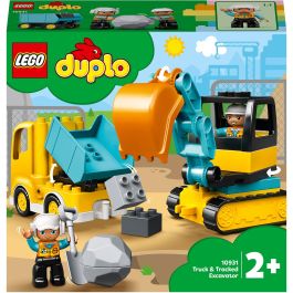 LEGO 10931 Camión y Excavadora con Orugas Set de Construcción Duplo para Niños y Niñas con 20 Piezas Precio: 35.69000028. SKU: S7163156