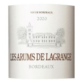 Les Arums de Lagrange 2020 Burdeos - Vino Blanco Burdeos