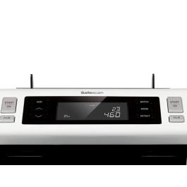 Safescan 2265 Contadora de Valor de Billetes Euro y Libras, Cuenta 1.200 Billetes/minuto, Verifica 5 Características de Seguridad