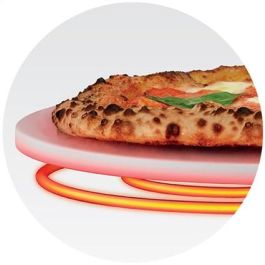 Sage SPZ820BSS4EEU1 Horno para Pizza Pizzaiolo, Cocina Pizza en 2 Minutos a 400°C