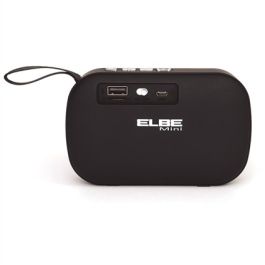 Altavoz Bluetooth Mini Negro 3W Radio ELBE ALT-N10-BT