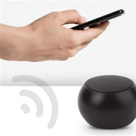 Minialtavoz Bluetooth 3W Tws Negro ELBE ALT-N70-TWS