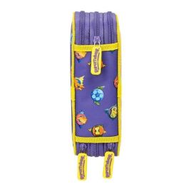 Plumier Triple SuperThings Guardians of Kazoom Morado Amarillo (36 Piezas) Plumier Triple SuperThings Guardians of Kazoom Morado Amarillo (36 Piezas)