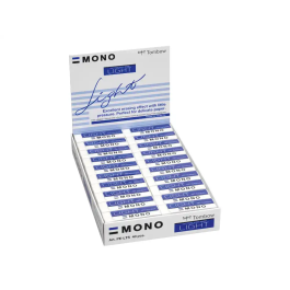 Tombow Goma de Borrar Polimera PVC para Borrado Delicado 13g