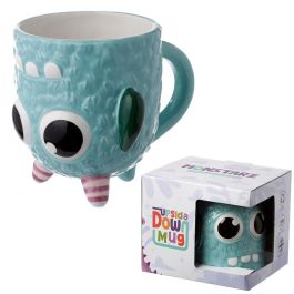 PUCKATOR Taza 3D Monstruo Monstarz Azul 550ml Cerámica