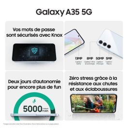 Samsung SAM8806095457604 Smartphone Galaxy A35 5G 128GB Azul Samsung SAM8806095457604 Smartphone Galaxy A35 5G 128GB Azul