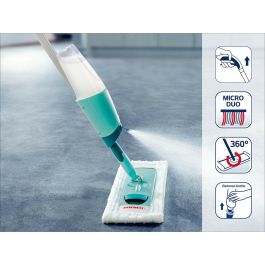 Leifheit 56690 Easy Spray XL Escoba Rociadora con Tanque Integrado en Mango para Limpieza Rápida Sin Cubo, Suelos Duros/Laminados Leifheit 56690 Easy Spray XL Escoba Rociadora con Tanque Integrado en Mango para Limpieza Rápida Sin Cubo, Suelos Duros/Laminados