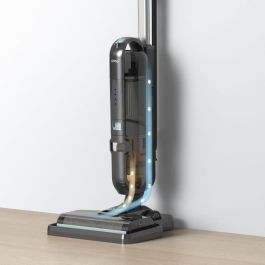 Livoo DOH143 CLEAN'UP Aspiradora escoba con cable 600W, 2 en 1, 15kPa, 80dB, 2 depósitos, Gris