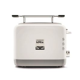 Kenwood TCX751WH kMix Tostadora 2 ranuras 900W Blanca. Funciones descongelación, recalentamiento, baguette y calentador de repostería. Cuerpo metal. Precio: 101.59000038. SKU: S7165781