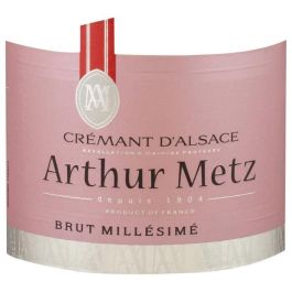 Arthur Metz Rosé Crémant d'Alsace x1