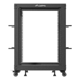 Lanberg OR01-6115-B Armario Rack Independiente 15U para Servidores y Equipos de Red, Carga Máxima 600 kg, Negro Lanberg OR01-6115-B Armario Rack Independiente 15U para Servidores y Equipos de Red, Carga Máxima 600 kg, Negro