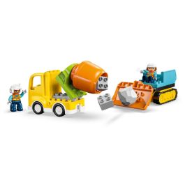 Lego Obra Y Vehículos De Construcción 3 En 1 10476 Lego Duplo Con 84 Piezas