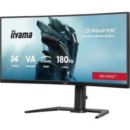 Iiyama G-Master GCB3484WQSU-B1 Monitor Curvo 34" 1500R 180Hz 0.4ms MPRT VA HDR400 FreeSync Premium Negro