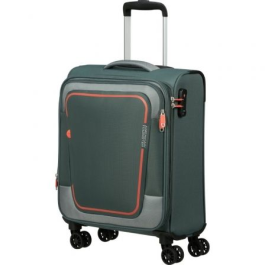 Maleta de Cabina American Tourister Pulsonic Spinner Verde 43,5 L 55 x 40 x 23 cm