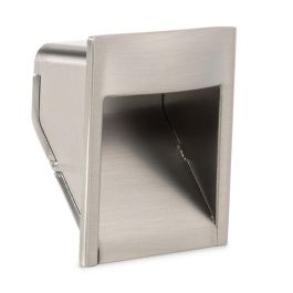 Viefe Tirador Wave para Muebles de Zamak Níquel Satinado, Distancia entre Centros 32 mm