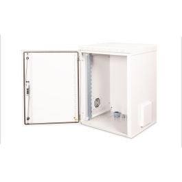 Digitus Professional Carcasa de Pared Outdoor IP55 16HE, 891x600x600 mm, Gris RAL 7035, Bastidor de 19", 100 kg