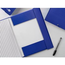 Carpeta Proyectos Liderpapel Folio Lomo 70 mm Carton Forradoazul