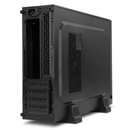 NOX Caja Sobremesa Slim LITE070 Micro-ATX con Fuente 500W, 2x USB 3.0 Negra