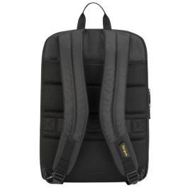 Targus CityGear Mochila Convertible 2 en 1 para Portátil hasta 15.6" (39,6 cm) Negro - Protección Antigolpes Dome, Compartimentos Portátil y Tablet