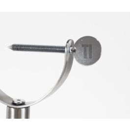 Quttin Soporte Jamonero Marmol-Acero 48,5 x 16 x 1,8 cm (3 Unidades)