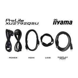 iiyama ProLite pantalla para PC 68,6 cm (27") 2560 x 1440 Pixeles Dual WQHD LED Negro