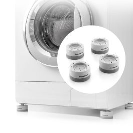 Innovag Set de Pies Antivibración Apilables Novib, 6,6 x 3,8 x 6,6 cm (24 Cajas)