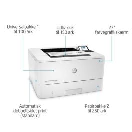 HP 3PZ15A Impresora Láser Monocromo LaserJet Enterprise M406DN | Dúplex Automático, Ethernet, 40 ppm, Seguridad Avanzada HP 3PZ15A Impresora Láser Monocromo LaserJet Enterprise M406DN | Dúplex Automático, Ethernet, 40 ppm, Seguridad Avanzada