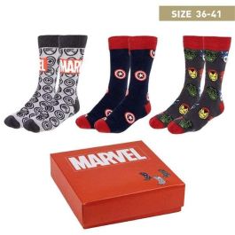 Calcetines pack 3 piezas marvel en caja (talla 36/41) Calcetines pack 3 piezas marvel en caja (talla 36/41) Precio: 15.1976. SKU: B1GNAMW9L4