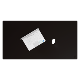 Phoenix technologies Alfombrilla Eleganza XXL 125 X 64.5 cm Cuero PU Base Corcho Natural Anti-deslizante Escritorio