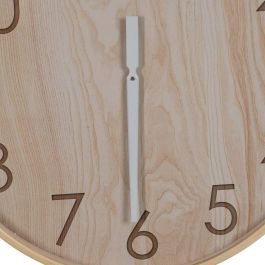 Reloj de Pared Natural Madera 60 x 60 x 5,5 cm