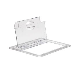 CAMBRO 20CWLN-135 - Tapa FlipLid con muesca GN 1/2 - 26,5 x 32,5 cm - (No incluye cubeta) - Transparente - Venta 1 unidad. Precio: 21.88999989. SKU: B1J3AQ9J8R