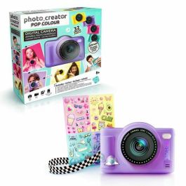 Canal Toys Cámara Digital Pop Color Morado CTCLK041 con Tarjeta SD de 32GB Precio: 40.94999975. SKU: B1JKHVT2JJ