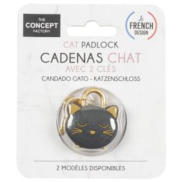 The Concept Factory Candado Gato Mon Chat Mon Ch Polipropileno
