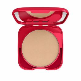 Rimmel London Lasting Finish Compact Base Maquillaje Compacta Tono 01 Fair Porcelain - Larga Duración, Control Brillos, Resistente Agua, Vegana, 10g