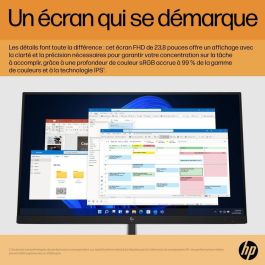 HP E24 G5 Monitor FHD PVC Free | Pantalla con Visuales Nítidos, Confort Personalizable y Alta Flexibilidad | Ideal Oficina/Hogar y Diseño Ecológico