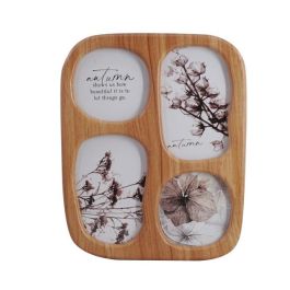 Marco Multifoto Moderno DKD Home Decor Marron 2 x 28 x 23 cm (4 Unidades) Precio: 43.49999973. SKU: B1CY39NMBT