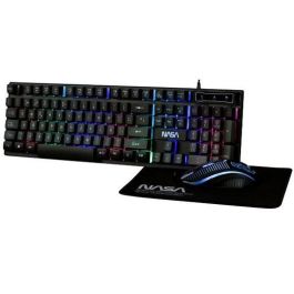 Teclado y Ratón NASA PEGASUS3IN1 Negro Qwerty Español Precio: 14.49999991. SKU: B1F34XMPHA