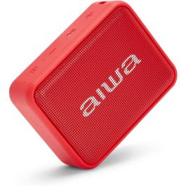 Aiwa Altavoz Portátil Bluetooth BS-200 6W IPX6 TWS con Batería 12h y Manos Libres