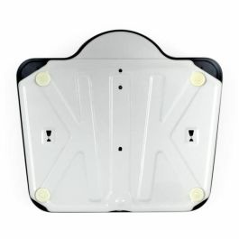 Livoo DOM490 Báscula de baño mecánica retro, sin batería, metal antideslizante, máx. 136 kg, blanco