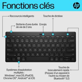 HP 350 Compact Multi-Device Bluetooth Keyboard