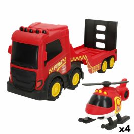 Camión de Bomberos Teamsterz 49 X 18 X 13 CM (4 Unidades) Precio: 56.6900004. SKU: B19BAK6AKJ
