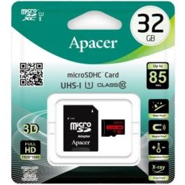 Tarjeta de Memoria Apacer 32GB microSD HC UHS 1 con Adaptador/ Clase 10/ 85MBs Precio: 7.95000008. SKU: B14ST96TJB