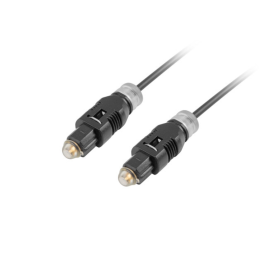 Lanberg CA-TOSL-10CC-0030-BK cable de fibra optica 3 m TOSLINK Negro Precio: 5.79000004. SKU: S5611086