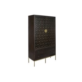 Armario DKD Home Decor 100 x 40 x 175 cm Negro Metal Acacia Precio: 674.89000051. SKU: B17YWHVW5A