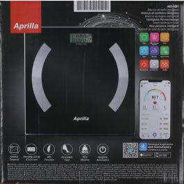 Aprilla Báscula de Baño Inteligente 150 kg Azul - 27 x 27 x 4 cm (6 Unidades)