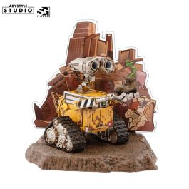 Abystyle Figura Disney Wall-E 10 cm con Planta en Zapato Colección Snapshot Gallery (SG) de Pixar