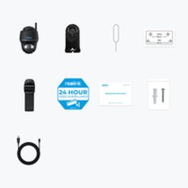 Reolink B430-B Cámara de Seguridad IP WiFi 5MP Interior/Exterior con Batería Recargable y Visión Nocturna