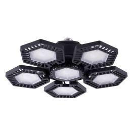 Campana LED Plegable y Orientable 120W 12.000Lm Luz Fría 6000K E27 Alta Eficiencia 40.000H WR-CK6096-120W-CW