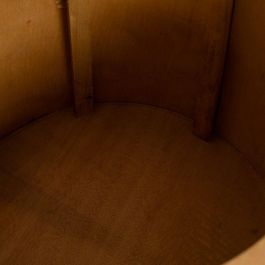 Puff RATÁN Natural Ratán 40 x 40 x 46 cm (2 Unidades)