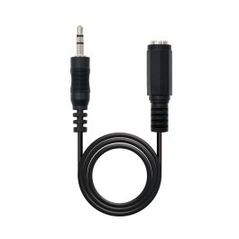 Nanocable Cable Audio Jack 3.5M a 3.5H Estéreo Negro 5m - Ref. 10.24.0203 Precio: 5.50000055. SKU: B1HPCH7YLM